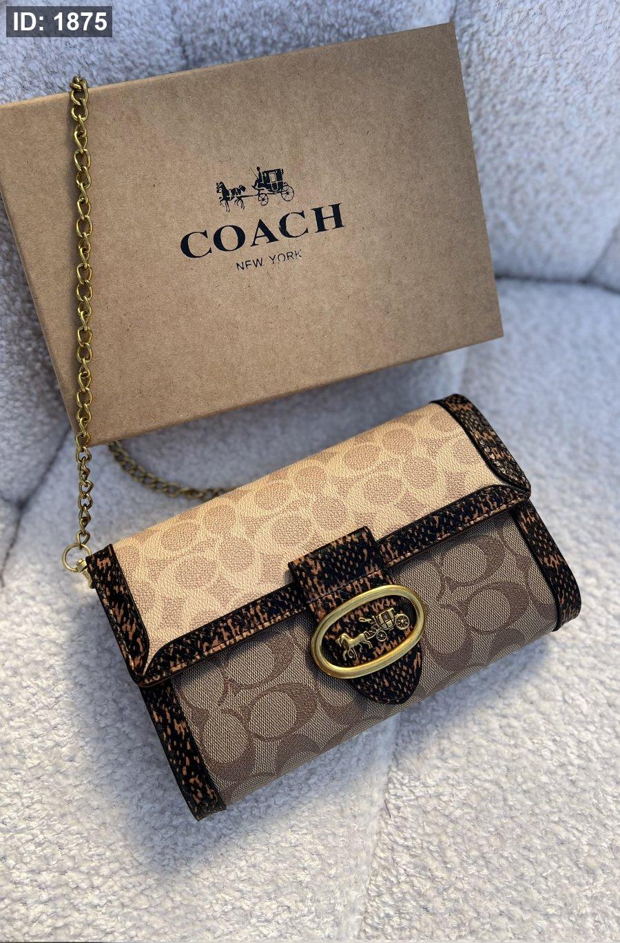 קלאץ' Coach – כולל קופסה מקורית