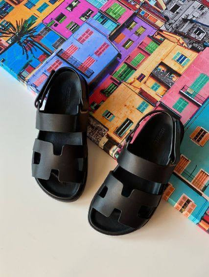 Hermès Croco Sandals