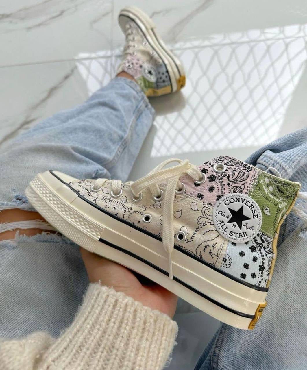 Converse Bandana Mix High Top
