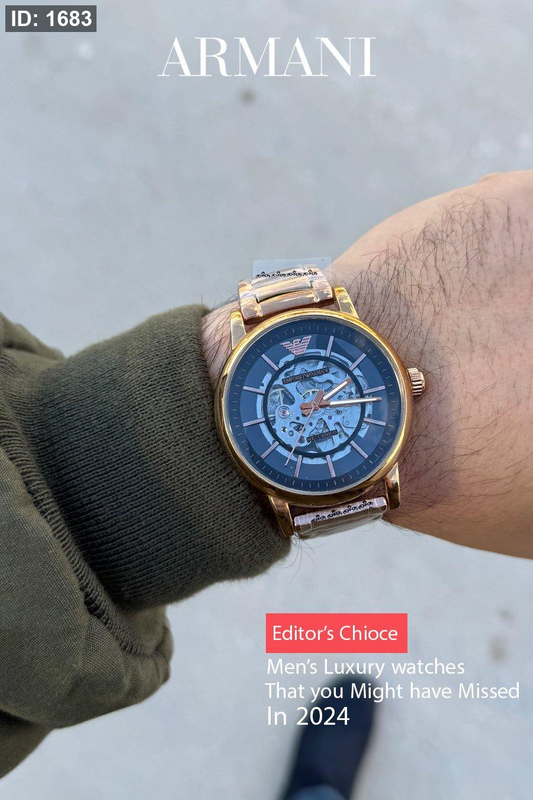 Emporio Armani Skeleton Automatic – ID 1683
